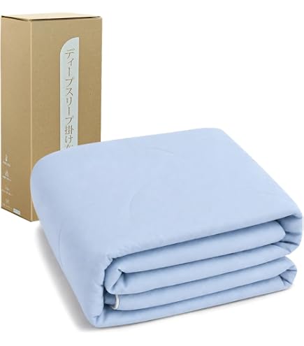 Amazon｜夏用掛け布団 冷感 薄手【強冷感 深い眠りサポート!】日本